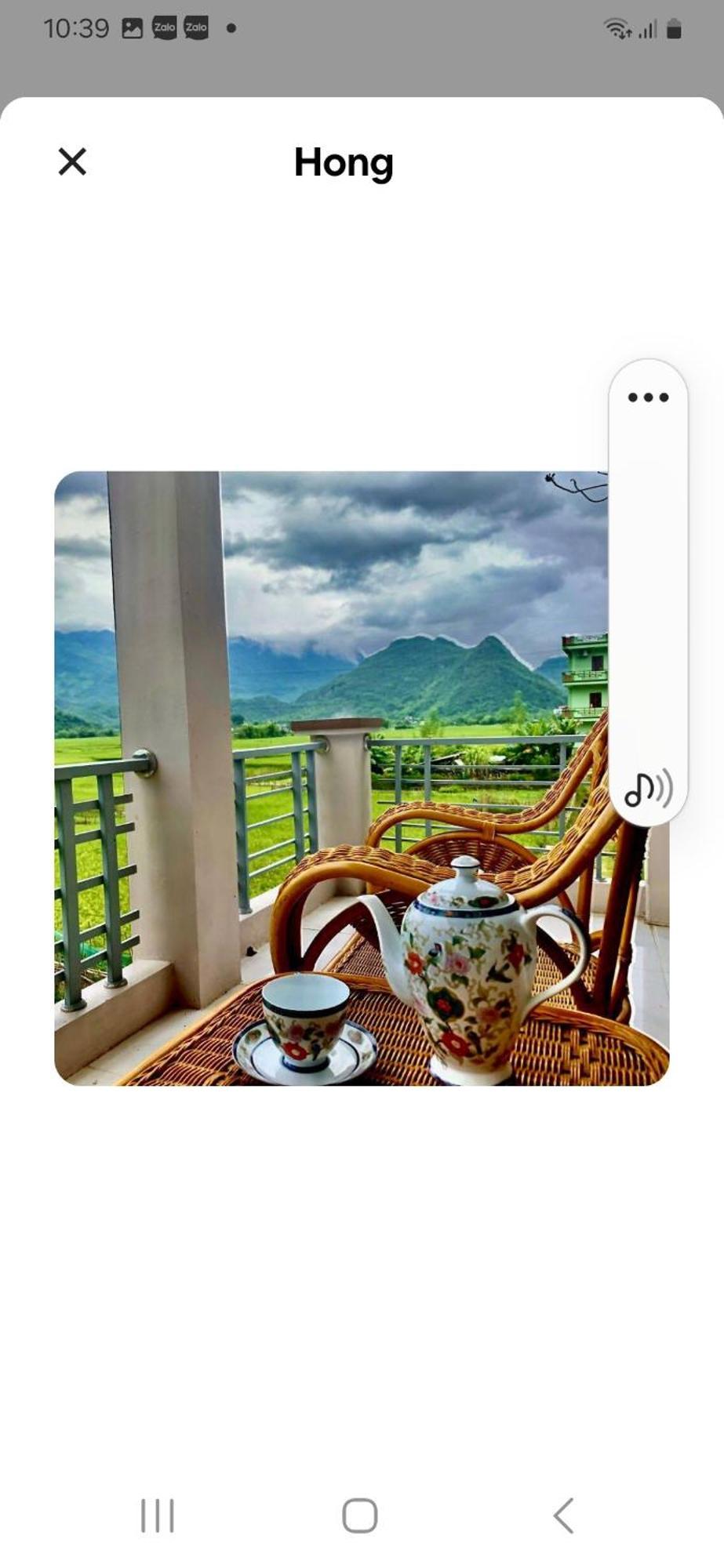 Moc Nhien Homstay Mai Chau Hòa Bình エクステリア 写真
